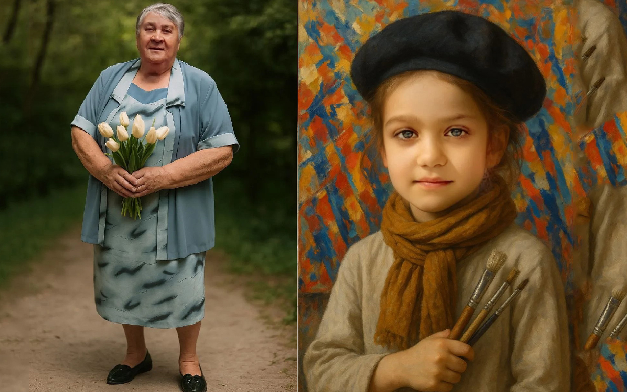 Арт-обработка портрета в Photoshop — художественный стиль